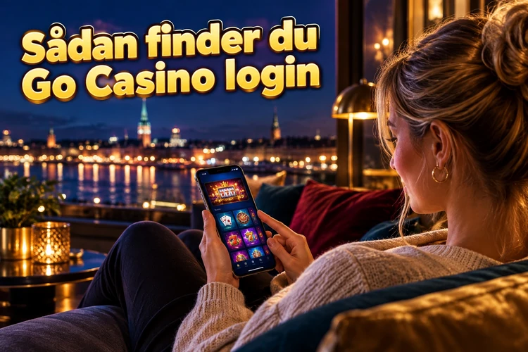 Sådan finder du Go Casino login