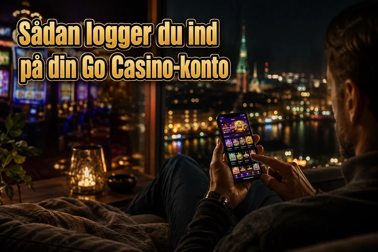 Sådan logger du ind på din Go Casino-konto